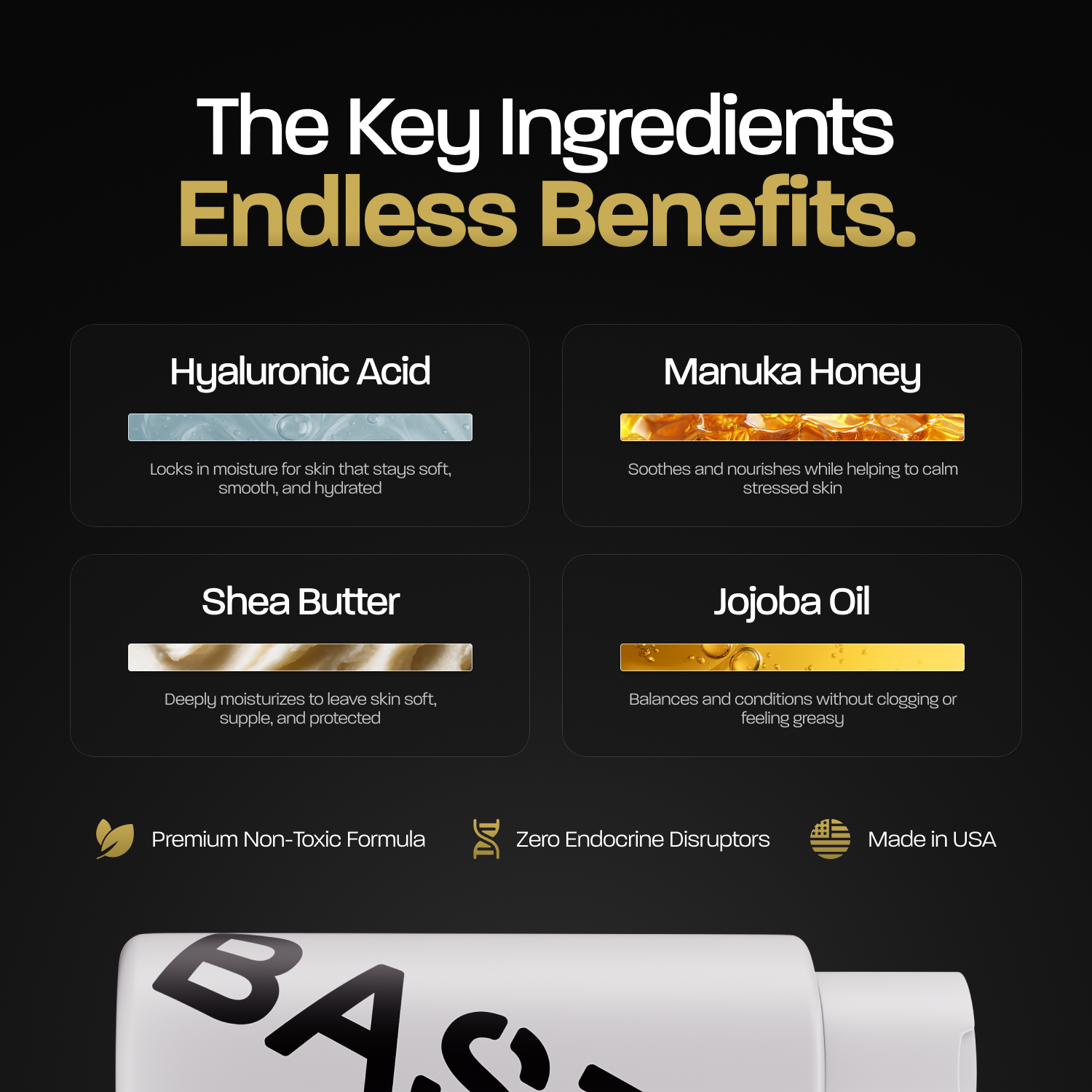 Body Care Set - Bathroom Shelf Hair Pomade