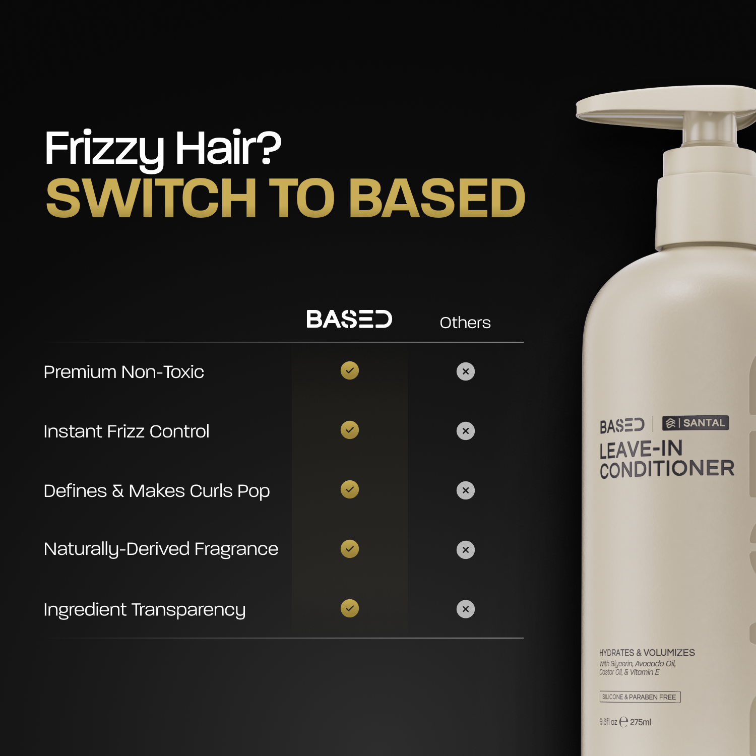Leave-In Conditioner - Travel Ready Hair Clay