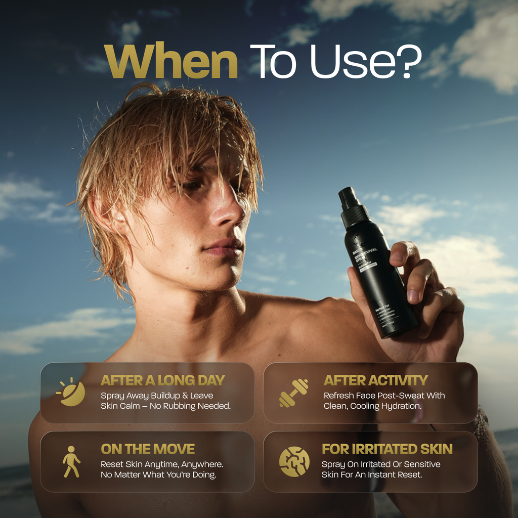 Skin Revival Spray - Bathroom Shelf Curl Cream