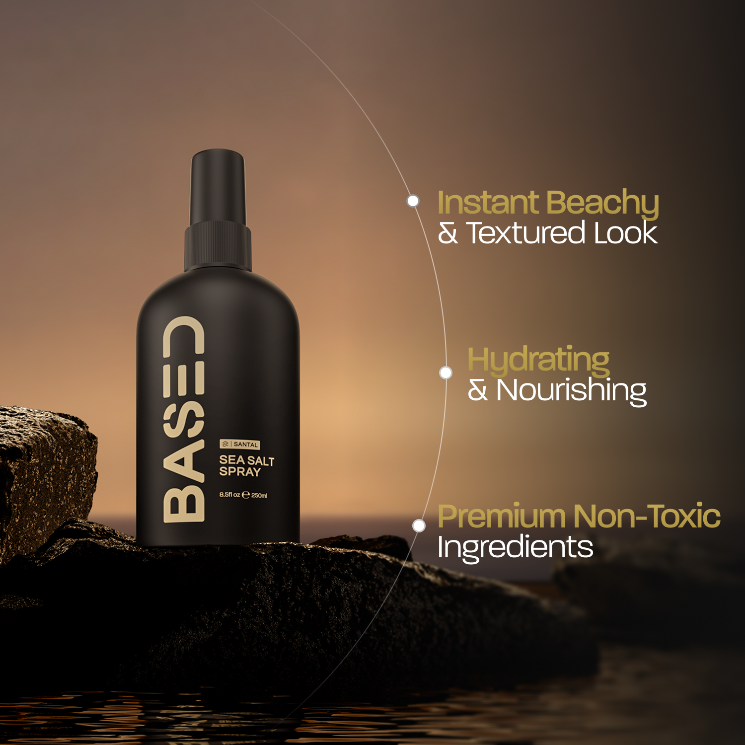 Sea Salt Spray - Easy Use Clean Routine Set